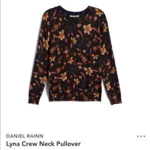 Daniel Rainn Lyna Crew Neck Sweater in Black